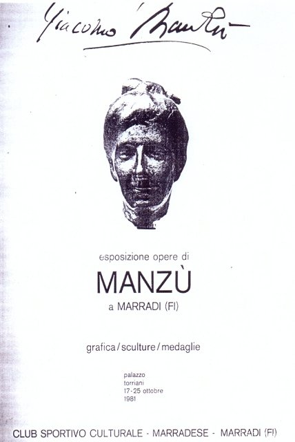 1981: mostra di Manzù