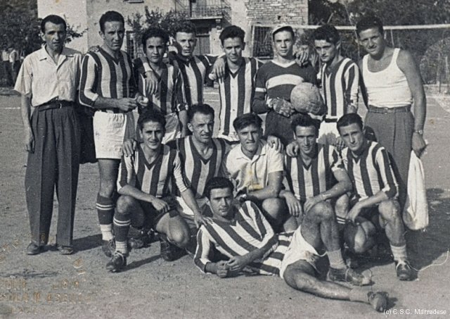 1949: calcio