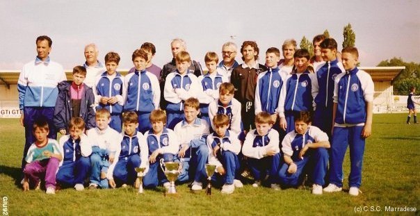 1992: calciatori a Castelnaudary