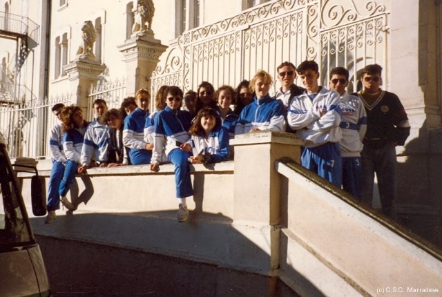1991: pallavolisti a Castelnaudary