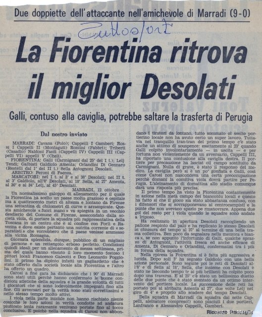 1978: calcio