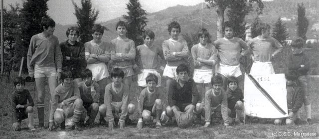 Anni 70: squadra giovanile