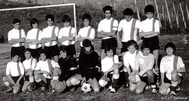 Anni 70: squadra giovanile