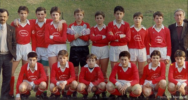 Anni 90: squadra giovanile