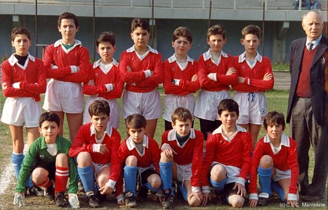 Anni 90: squadra giovanile