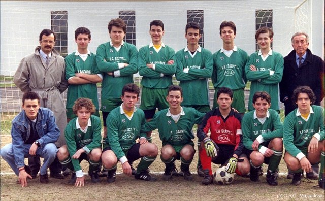 Anni 90: squadra giovanile
