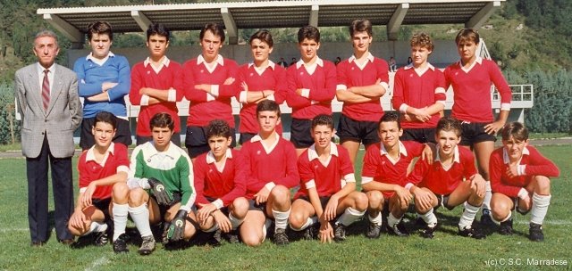 Anni 90: squadra giovanile